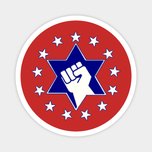 American Jewish Fist Magnet